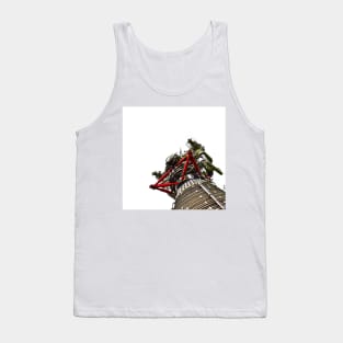 space rocket motor engine ecopop architectural photograph Tank Top